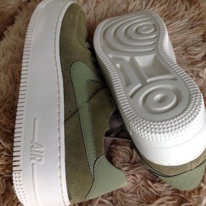 nike air force 1 sage low olive